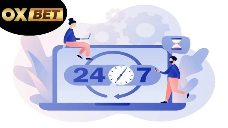 Cách sử dụng dịch vụ hỗ trợ 24/7 OXBET